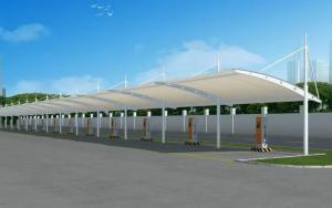 长沙膜结构停车棚