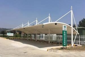 长沙膜结构停车棚